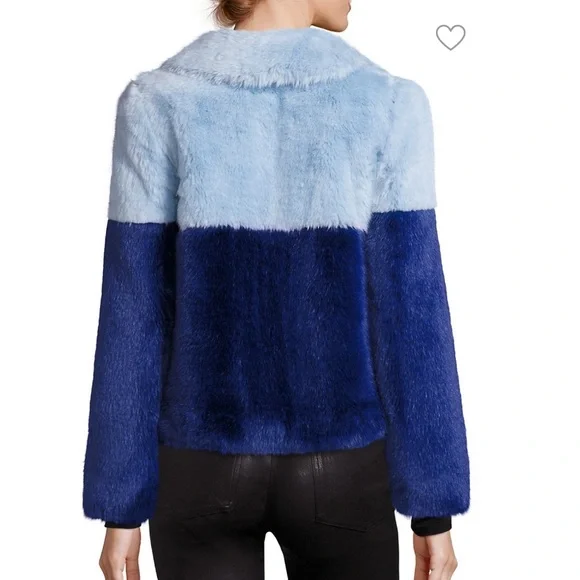 Alice + Olivia Damaris Faux Fur Jacket Copy - Picture 4 of 8